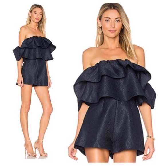 KEEPSAKE the Label Pants - Offer!!!KEEPSAKE Blue Magnolia Playsuit Romper